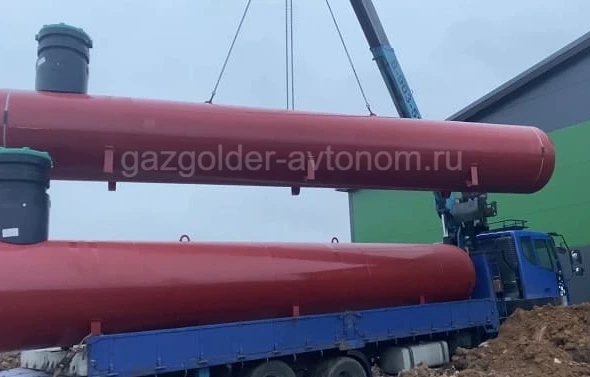 Установка подземного газгольдера Реал Инвест в Егорьевске