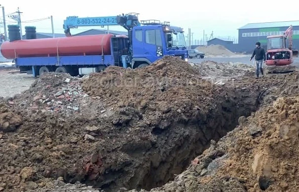 Монтаж газгольдера Реал Инвест под ключ в Егорьевске подземно