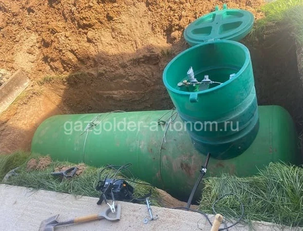 Подземный газгольдер Спецгаз в Егорьевске под ключ для частного дома