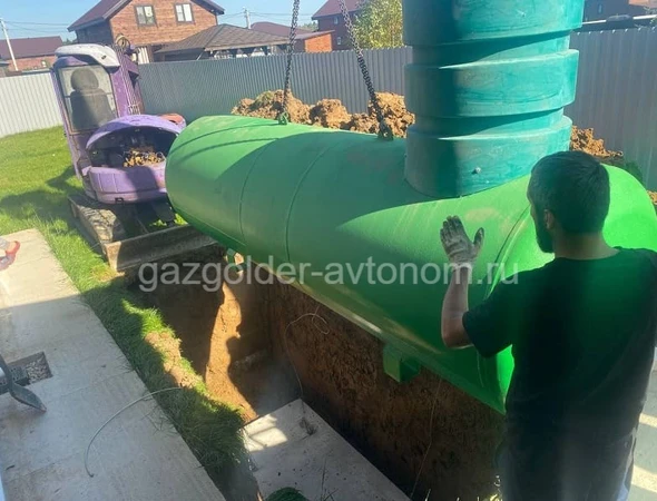 Монтаж газгольдера для частного дома в Егорьевске под ключ