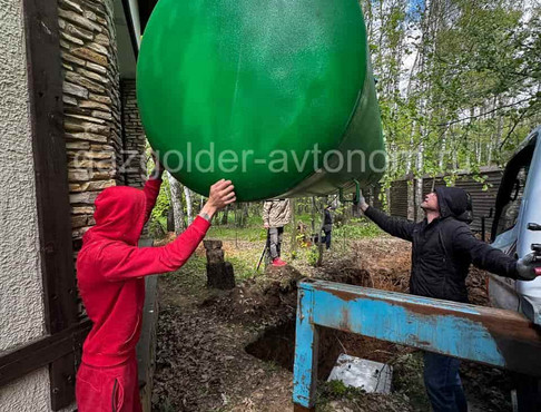 Установка подземного газгольдера Спецгаз 6600 л в Егорьевске